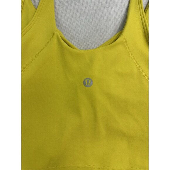 Lululemon Align Tank Top Yellow Women's 6 EUC - Picture 3 of 6